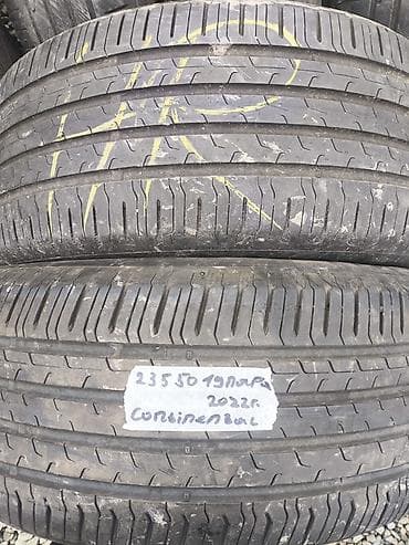 23550 r19 зима: Шины 235 / 50 / R 19, Лето, Б/у, Пара, Легковые, Continental — 1
