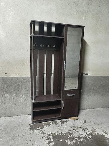 Шкаф-прихожая, Б/у, С зеркалом, МДФ