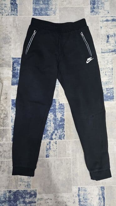 детская зимняя обувь для мальчиков: Разные подростковые брючки 4 пары + бомпер утеплённый, длина брюк на — 9