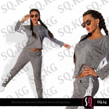 купить спортивный костюм женский недорого от производителя: Спортивный костюм, Штаны, M, S, L — 2