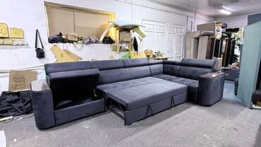 2 х местный раскладной диван: Угловой диван, Складной, Трехместный — 5