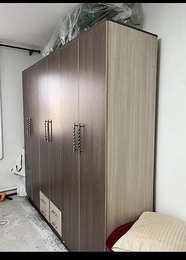 Гарнитуры для зала: Гарнитур для зала, Шкаф, ДСП, цвет - Коричневый — 2