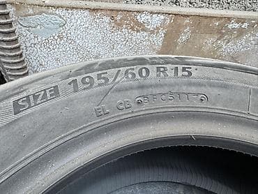 bbs 4 100: Шины 195 / 60 / R 15, Лето, Комплект, Легковые, Bridgestone — 4