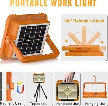 study lamp: Уличный прожектор, фонарь на солнечной батарее CL-D18 ﻿1 — 3