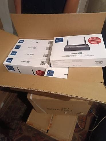 Модемы и сетевое оборудование: Wi‑Fi роутеры ZyXEL Keenetic Lite II + управляемые коммутаторы D‑Link — 1
