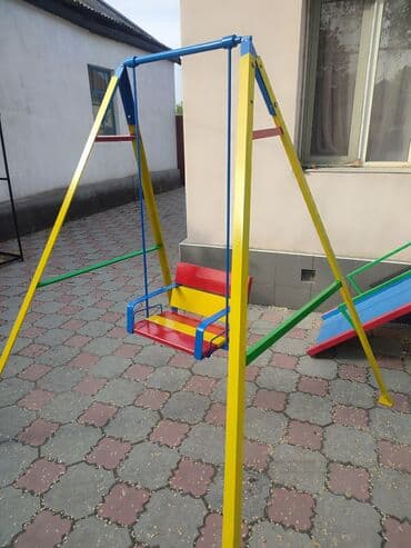 детские домики бишкек: Детские качели, Подвесные Для улицы, Металл, Новый — 10