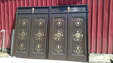 стойки для ограждение: Ворота, распашные, откатные, металл Россия, есть в наличии и на — 12