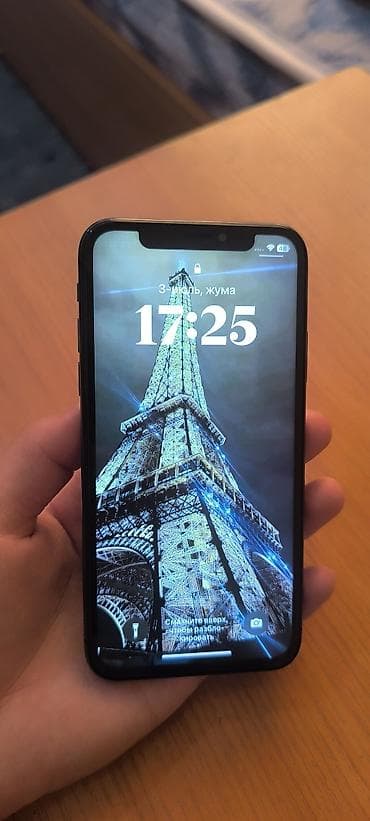 IPhone X, Колдонулган, 64 ГБ, Space Gray, 100 % — 5