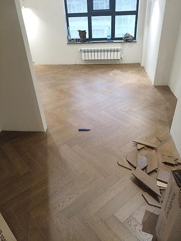 Двери на заказ: Укладка пола, Монтаж напольных плинтусов, Стяжка пола | Ковролин, Ламинат, Паркет Больше 6 лет опыта — 8