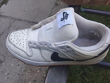 nike sb: Мужские кроссовки, 38, Nike, Б/у, цвет - Белый, Самовывоз — 6