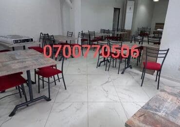 стулья для кафе и ресторанов: Зал үчүн отургуч, Жаңы, Темир — 12