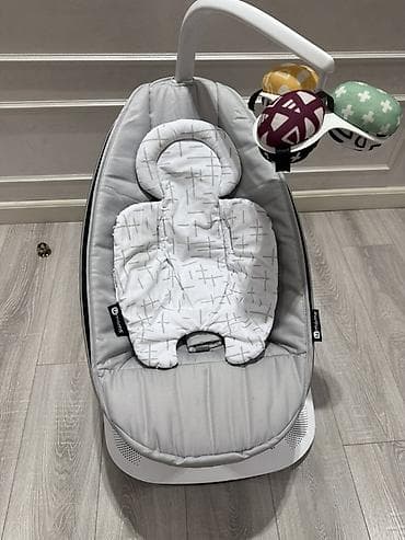 толокар kiddieland: Электронные качели 4moms mamaRoo (серый) последняя версия идеальное — 7