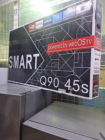Телевизоры: Smart-телевизор Q90 45S, 45" - Платформа: webOS TV (на коробке — — 1