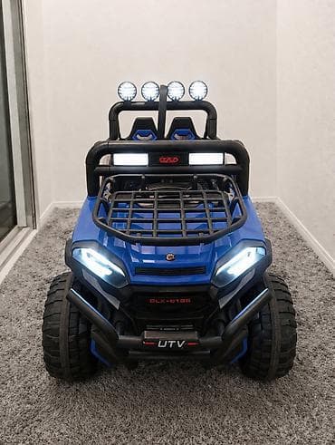 Детские электрокары: Детский электромобиль-вездеход UTV DLX-9188 (синий) - Кузов формата — 3