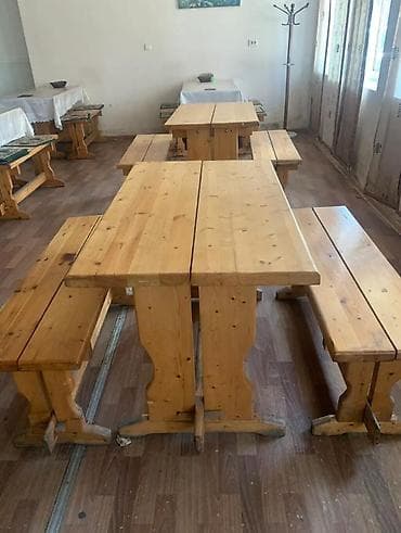 ашкана стол: Кафе үчүн үстөл жана отургуч — 2