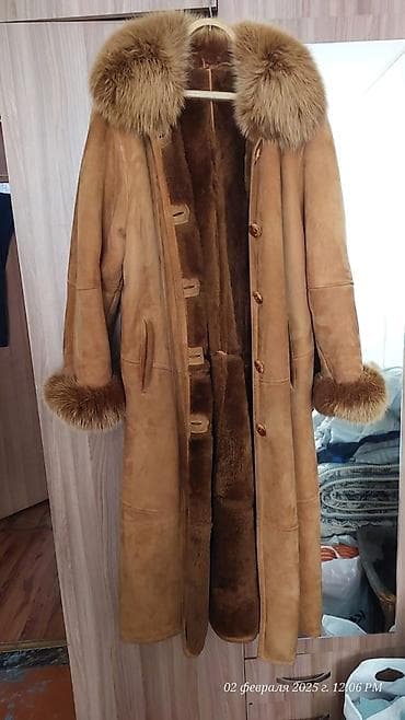 Дубленки: Дубленка, Классическая модель, Длинная модель, XL — 1