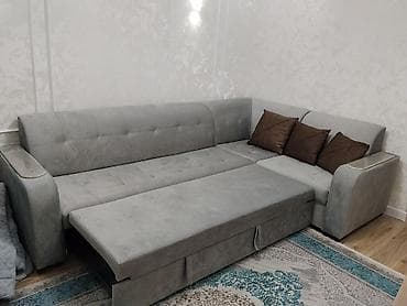 угль: Угловой диван, C подушками, Двухместный — 5
