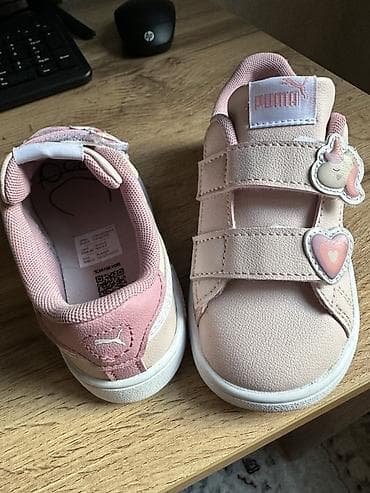 nike precision 6: Состояние новых. Детские кроссовки PUMA для девочки - Застежка: два — 1