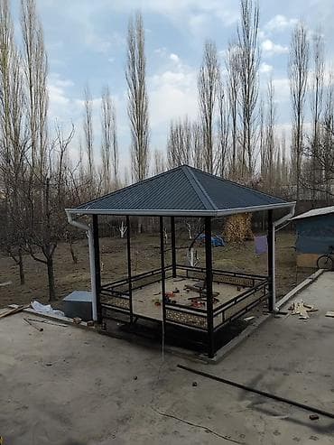 работа сваршика: Беседка Металл — 1
