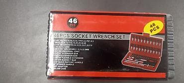 ключи головки: Набор торцевых головок и бит 46 предметов (46PCS SOCKET WRENCH SET) — 2
