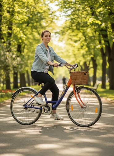 Шаардык велосипед, Велосипед алкагы L (172 - 185 см), Колдонулган