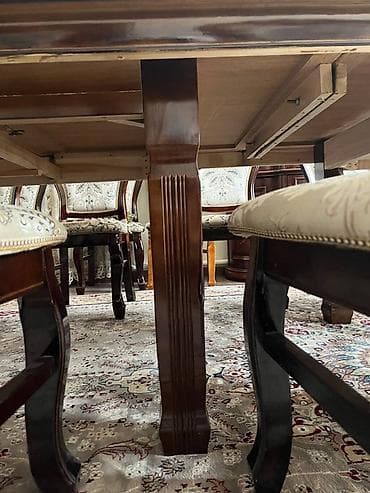 foldable table: Стол трансформер Раскладной стол, цвет - Коричневый — 4