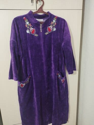 брендовая куртка: Флисовый халат/платье-халат Cocoon (этикетка: 2XL), цвет насыщенный — 1