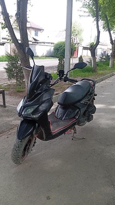 city coco: Скутер JIlang, чёрный, агрессивный дизайн кузова. Особенности и — 2