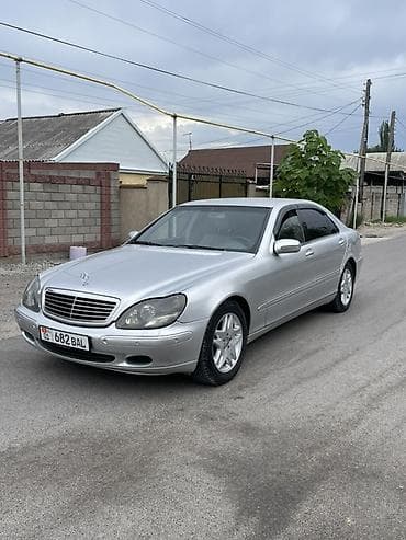 Mercedes-Benz S-Class: 2001 г., 5 л, Автомат, Бензин, Седан — 2