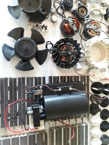 запчасти на утюг: Спирали на сенсорную плитку,вентиляторы Запчасти на обогреватели — 7