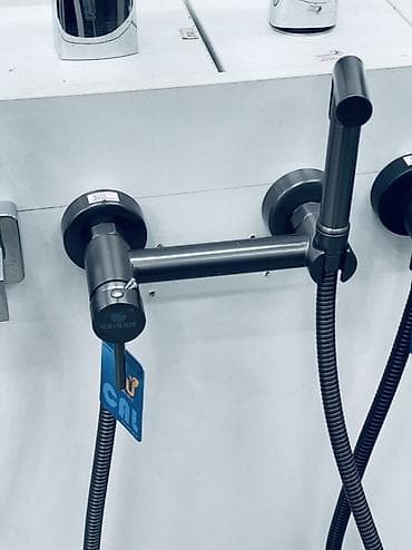 домашний душ: Гигиенический душ со смесителем (настенный) - Комплект: настенный — 5