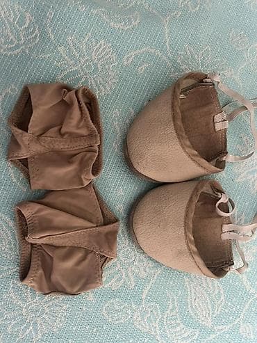 одежда для танцев: Комплект для занятий танцами (контемп/джаз/модерн): - Полупуанты из — 1