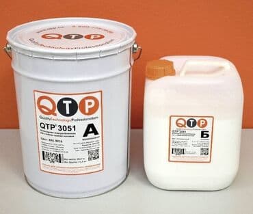 эпоксидная краска: QTP® 3051 ЭПОКСИДНАЯ ВОДОРАЗБАВИМАЯ МАТОВАЯ КРАСКА Двухкомпонентная — 1