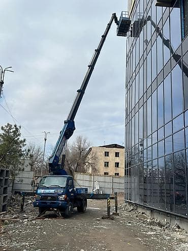 купить стульчик для рыбалки: Аренда автогидроподъёмника (вышка на шасси грузовика) автовышка — 1