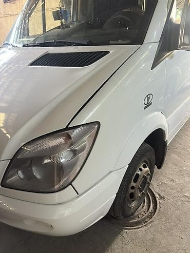 морда спринтер: Капот Mercedes-Benz, Б/у, Оригинал — 3