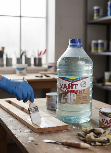 Эмаль: Уайт-спирит «Гарант-Строй» в пластиковых прозрачных канистрах — 1