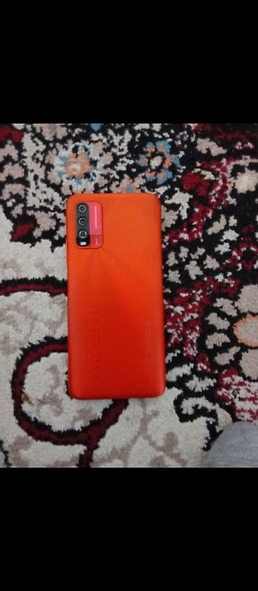 ipone 5: Redmi, Redmi 9T, Б/у, 128 ГБ, цвет - Оранжевый, 2 SIM — 2