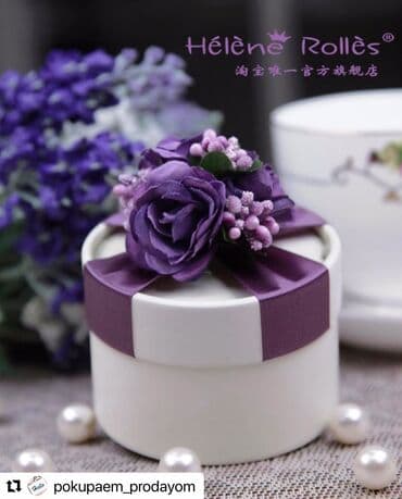 вечная роза: Бонбоньерки - элитная, очень красивая, подарочная упаковка для — 3