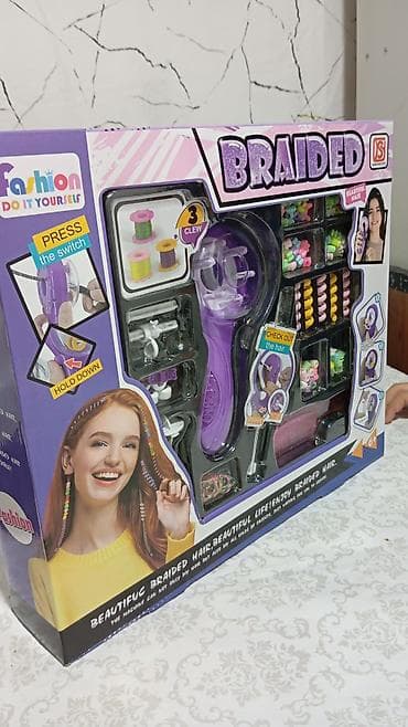 Набор для плетения кос BRAIDED (Fashion Do It Yourself), для детей 6+