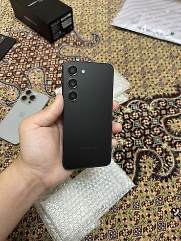 fold 4: Samsung Galaxy S23, 256 ГБ, цвет - Черный, 2 SIM — 1