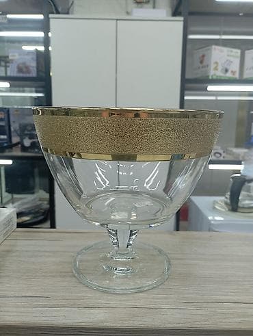 Ваза для фруктов PROMSIZ (Decorated Glass) - Материал: прозрачное — 5