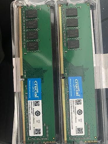 intel core 2 duo: Оперативная память, Б/у, Crucial, 8 ГБ, DDR4, 2400 МГц, Для ПК — 1