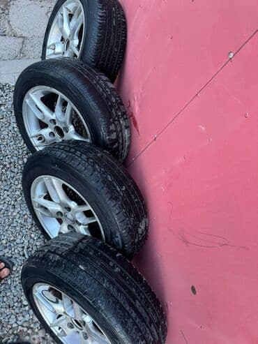 диски опель зафира: Диски R 15 Комплект, отверстий - 4, Б/у — 6