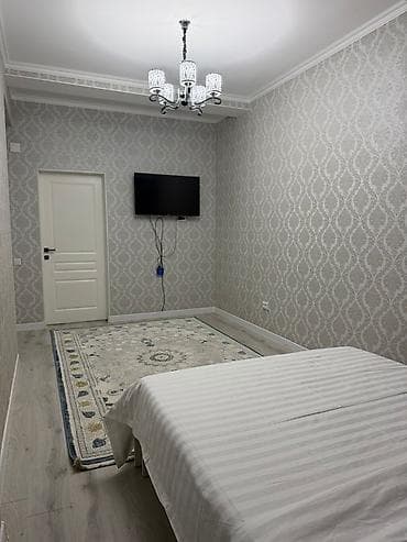 продаю кв тунгуч: 1 комната, Люкс, элитка, Уметалиева/Фрунзе, Душевая кабина, Постельное белье, Кондиционер — 5