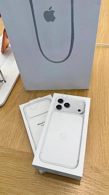 apple studio: IPhone 17 Pro Max, Новый, 512 ГБ, Белый, Защитное стекло, Чехол, Кабель, В рассрочку, 100 % — 2