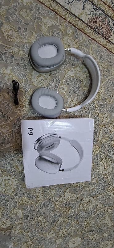 Беспроводные накладные наушники P9 - Формат: полноразмерные, с