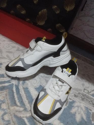 пума кросовки: Детские кроссовки с ремешком на липучке и шнуровкой (комбинированная — 1