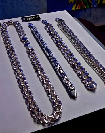 продаю золотую цепочку: Делаем на Заказ Серебряные Цепи и Браслеты Высшая проба изделий — 9