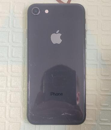 IPhone 7, Б/у, 64 ГБ, Черный, Зарядное устройство