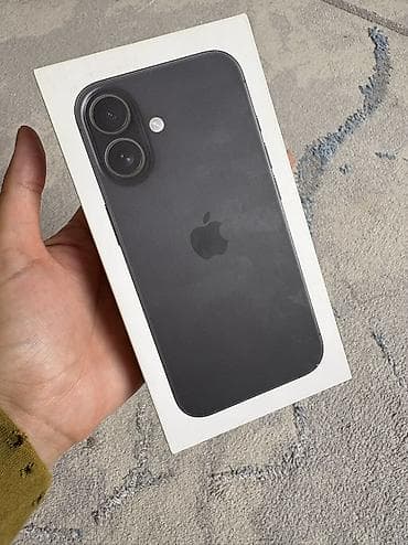 айфон 16 бу: IPhone 16, Б/у, 256 ГБ, Черный, Зарядное устройство, Защитное стекло, Чехол — 1
